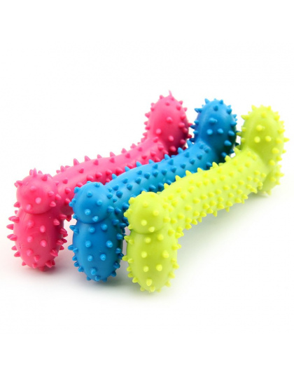 1 SZTUK Gumy Zęba Trzonowego Pet Dog Toy Gumowe Chew Zabawki Zabawki Dla Małych Psów Trzonowce Ugryź Resistant Szkolenia psów Pe