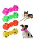 Piłka Kształt Kości Dla Psów Pisklęta Dźwięk Zabawki dla Psów Szczenięta Żucia Ball Toy Pet Żucia Zabawki Akcesoria