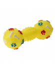 Piłka Kształt Kości Dla Psów Pisklęta Dźwięk Zabawki dla Psów Szczenięta Żucia Ball Toy Pet Żucia Zabawki Akcesoria