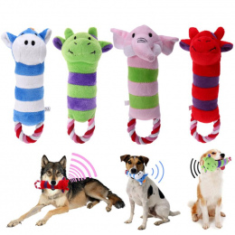 Zabawki dla psów Zwierząt Wzór Łydki Osioł Pet Puppy Dog Zabawki Pluszowe Śliczne Zabawa Żuć Zabawka Piszczałka Squeak Dźwięku Z