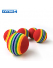 YVYOO Kolorowe EVA Rainbow ball Cat Kitten Pet supplies bouncy ball Pet Supplies Dog toy ball 2 sztuk/partia D67