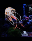 Swim Świecące Efekt Sztuczna Meduza Dekoracji Akwarium Fish Tank Podwodne Żywo Roślin Świecenia Ornament Wodnych Krajobraz
