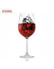 1 sztuk Fajne Projekt Wine Glass Horror Kubek Czaszki Czara Idealny Prezent Czaszki Dla Miłośników Halloween Theme Stron Darmowa