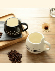 400 ml Cute Cat Zwierząt Kawy Kubek Mleka Kreatywny Ceramiczne Kubki Porcelanowe Kubki Herbaty Śniadanie Drinkware Nowość Ładne 