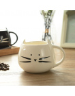 400 ml Cute Cat Zwierząt Kawy Kubek Mleka Kreatywny Ceramiczne Kubki Porcelanowe Kubki Herbaty Śniadanie Drinkware Nowość Ładne 