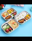 WORTHBUY 304 Ze Stali Nierdzewnej Japoński Lunch Box Z Przegródkami Mikrofalowa Bento Box Dla Dzieci Szkoły Piknik Pojemnik Na Ż