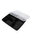 10 sztuk Plastikowe Pudełko Bento Posiłek Przechowywania Prep Żywności Lunch Box 3 Komora Wielokrotnego Użytku Mikrofalach Pojem