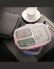ONEUP Lunch box Ze stali Nierdzewnej Przenośny Piknik szkoły pojemniki na żywność Z Przegródkami Mikrofalowa Bento Box