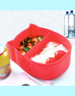 Kreskówka Sowa Shaped Lunch Box Bento Box Przenośny Pojemnik Na Żywność Z Łyżeczką Dla Dzieci Dziecko Uczeń Pudełko Do Przechowy