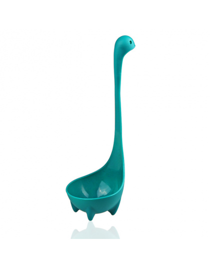 Kreatywny Plastikowe Dinozaurów Loch Ness Potwór Zupa Łyżka Stołowe Ciepła Odporność Długo Obsługiwane Łyżka Dostaw z Kuchni