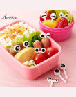 Asipartan 10 sztuk/zestaw Mini Oczu Kreskówki Owoce Widelec Plastikowe Owoce Wykałaczka Bento Lunch Dla Dzieci Stołowe Dekoracyj