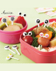 Asipartan 10 sztuk/zestaw Mini Oczu Kreskówki Owoce Widelec Plastikowe Owoce Wykałaczka Bento Lunch Dla Dzieci Stołowe Dekoracyj