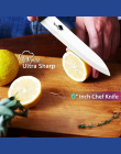 Ceramiczne Nóż Noże Kuchenne 3 4 5 6 cal z Obierania Szefa Kuchni Okrawki Owoce Warzywa Narzędzie Krajalnica Nóż Białe Ostrza ze
