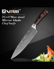 XITUO 8 "calowy japoński Imitacja wzór Santoku kucharz nóż Ostry Damaszek noże kuchenne Krojenie Tasak narzędzie EDC Noże