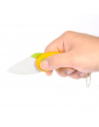 Dobrze Mini Ptak Ptak Ceramiczny Nóż Składany Kieszonkowy Nóż Owoców Nóż Ceramiczny Z Kolorowe ABS Uchwyt Narzędzia Kuchenne Gad