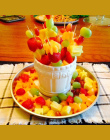 Kreatywna Kuchnia Pop Narzędzia Plastikowe Kształt Nóż do Krojenia Warzyw Owoców Veggie Chef Żywności Przekąska Ekspres Ciasto D