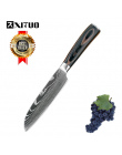 XITUO Nóż Kuchenny 8 cal Profesjonalny Kucharz Noże Japonia Damasceńskiej Wzór Ryb Ze Stali Nierdzewnej i Mięsa Rzeźba Krojenie 