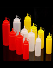 LINSBAYWU 1 Sztuk 8 uncja Plastikowe Kuchnia Oil Ketchup Sos Wycisnąć Butelki Przyprawa Dozownik 220 ml