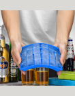 LanLan 24 Siatka Silikon Ice Cube Tray Formy DIY Desert Cocktail Juice Maker Plac Formy