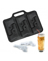 1 PC Pistolet Kula Kształt Ice Mold Taca Ice Cream Maker Lodu Formy dla Koktajl Whisky Kitchen Bar Akcesoria Do Picia
