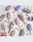 4 Komórek Silikonu Mrożone Lody Mold Popsicle Maker Soku dzieci Lolly Pop Formy Tacy Formy Silikonowe do Pieczenia Ciasto dekoro