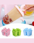 Lody Na Patyku Formularz DIY Śliczne 6 Niedźwiedź Formy Popsicle Formy Formy Ekspres Jogurt Ice Box Lodówka Mrożone Ice Cream Na