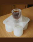Hot New TYLKO Bar Party Drink Ice Tray Fajny Kształt Ice Cube Zamrożenie Mold Ice 4-Cup Ice mold Maker Mould można jeść puchar p