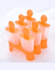 6 Komórek DIY Mrożone Lody Popsicle Maker lolly Pop Formy Formy Tacy Pan narzędzia Kuchenne