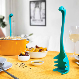 Kreatywna Kuchnia Naczynia Spaghetti Spaghetti Loch Ness Potwór Pikantne Słodkie Model Dinozaura Stoi makaronu miarki D0001