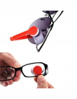 1 pc Nowa Mikrofibra Mini Sun Glasses Okularowe Mikrofibry Szczotka Do Czyszczenia Cleaner Okulary Narzędzia Clean Brush