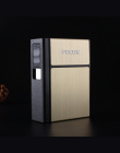 FOCUS Papierośnica Box Zapalniczka z Zdejmowany Elektroniczny Lżejsze Bezpłomieniowe Windproof Torch Zapalniczka 20 sztuk Papier