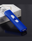 Nowy mały Akumulator dwustronne zapalniczki USB Wiatroszczelna bezpłomieniowe elektryczne cygaro Elektroniczne ładowania lżejsze