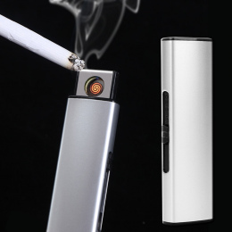 Hot Sprzedam Taśmy USB Lżejszy Akumulator Elektroniczny Lżejsze Metalowej Zapalniczki Bezpłomieniowe Dwustronnie Cygara Plazmowe