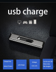 Wolframu Turbo USB Zapalniczki Dla Papierosy Palenia Elektroniczny Akumulator WilndProof Push Ignite
