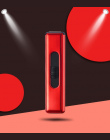Wolframu Turbo USB Zapalniczki Dla Papierosy Palenia Elektroniczny Akumulator WilndProof Push Ignite