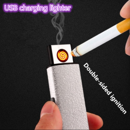 Nowy Gorący Sprzedaje małe Akumulator elektryczny ładowania USB Wiatroszczelna bezpłomieniową cigar Elektroniczny Papieros lżejs
