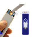 Hot Sprzedam Lżejsze Hot USB Lżejszy Akumulator Elektroniczny Zapalniczka Super Człowiek Papieros Akcesoria Turbo Plazmowego Zap