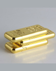 Papieros Akcesoria Mody nowy Gold bar kształt Butan gaz zapalniczek lżejsze ściernica Metalu jintiao1