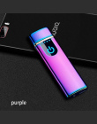 USB Zapalniczki Elektroniczne Wolframu Turbo Lżejszy Akumulator WilndProof Zapalniczki Do Palenia Laser Logo Metal