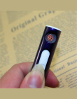 USB Zapalniczki Elektroniczne Akumulator Tytoniu Zapalniczki Bezpłomieniową Cigar wiatroszczelna złota metalowe rury torch zapal