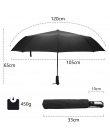 Odporne Na wiatr Składany Parasol Automatyczny Deszcz Kobiet Auto Luksusowe Big Wiatroszczelne Parasole Deszcz Dla Mężczyzn Czar