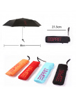 4 Kolory Mały Składany Kieszonkowy Ołówek Parasol ultra-cienki Lekki Mini Parasol Parasol dla Mężczyzn Słońce Deszcz Deszcz Kobi