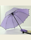 Dla Kobiet Deszcz Parasol 4 Składane Kobiet Parasole Uchwyt Wygodne Zdecydowanie Marka Księżniczka Craft 92 cm Na Zewnątrz Podró