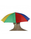 2 Kolor Parasol Kapelusz Parapluie Sun Parasol Sun Shade Camping Piesze Wycieczki Wędkowanie Parasol Brolly Festiwalach Na Zewną