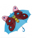 Cute Cartoon Dzieci Kreatywny Długiej rączce Parasol Animacja 3D Ucha Modelowania Dzieci Parasol dla Chłopców Dziewcząt