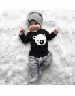 MUQGEW Dzieci odzież zestaw Cartoon Koala T-Shirt Topy + Spodnie W Paski Baby Boy Ubrania noworodka baby boy ubrania roupa infan
