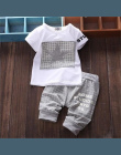 TANGUOANT gorąca sprzedaż Baby boy ubrania Marki letnie ubrania dla dzieci ustawia koszulka + spodnie garnitur Gwiazda Drukowane