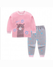 Dziecko Chłopców Ubrania 2018 Wiosna Jesień Kreskówki Rekreacyjne Długi Rękaw Koszulki + Spodnie Newborn Baby Girl Odzież Garnit