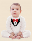 Maluch Baby Boy Pajacyki Wiosna Zestawy Odzieżowe Dla Niemowląt Gentleman Roupas Niemowląt Kombinezony Baby Boy Ubrania Noworodk