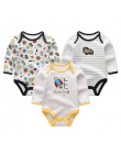 Ubrania dla dzieci 2018 Noworodka kombinezony Baby Boy Dziewczyna Romper Z Długim Rękawem Dla Niemowląt Odzież O-neck Produkt